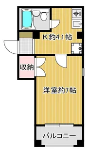 三葉ビル【3階】の間取り