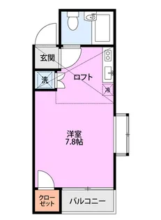 ベルトピア新潟11【1階】の間取り