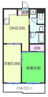 ドルフ安藤橋I【3階】の間取り