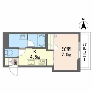 シャーメゾン月の杜【2階】の間取り