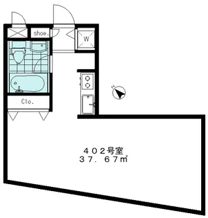 T-TERRACE【4階】の間取り