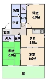コンフォートI【1階】の間取り