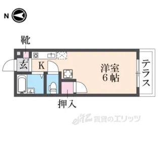 リバーサイド翠【2階】の間取り