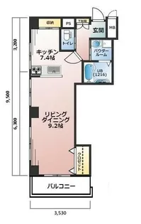 ライオンズマンション隅田公園【2階】の間取り