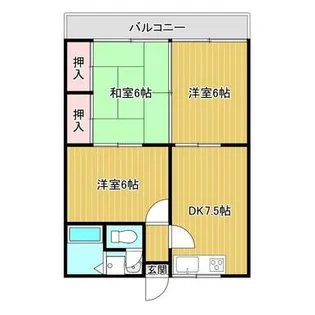 プルミエ寿【2階】の間取り