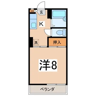 フレグランスU A棟【2階】の間取り
