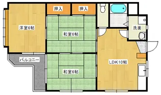 コーポねずみや【2階】の間取り