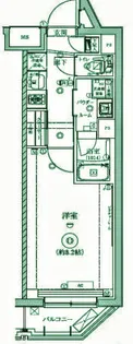 クオリタス大森山王【2階】の間取り