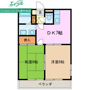 ノームヒル【2階】の間取り