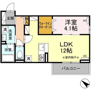 VISTA【2階】の間取り