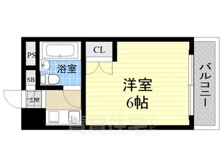 TBM南方【6階】の間取り