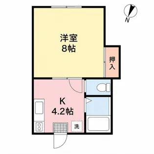 メリーズコート【1階】の間取り