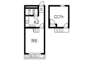 ドリーミーロード玉村B【2階】の間取り