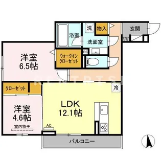 アルデバラン【3階】の間取り