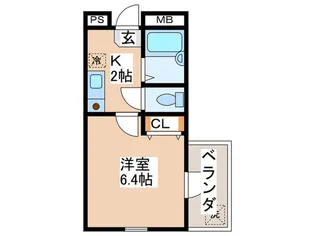 アコール壱番館【5階】の間取り