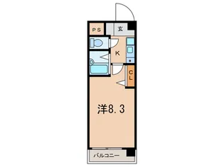 クレセントヒルS【4階】の間取り