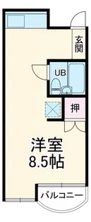 TBクレール【3階】の間取り