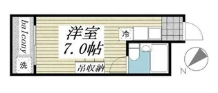 メゾン・ド・カナリ【2階】の間取り
