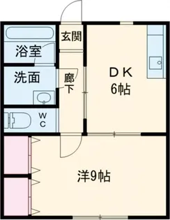 マンションプリメール【2階】の間取り