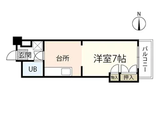 井手ビル【4階】の間取り