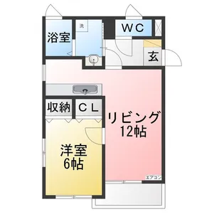 ネオメゾングリーンヒルズ【2階】の間取り