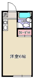 ラシャーレ桜台【1階】の間取り