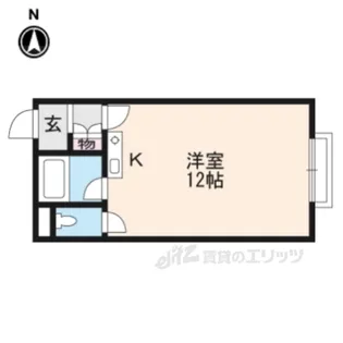 石部の郷なべしゃろーむ【2階】の間取り