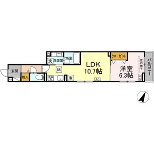 D-Neuk【2階】の間取り