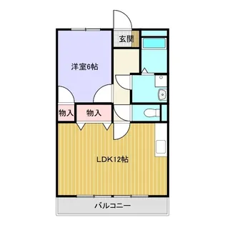 サンサン大池【2階】の間取り