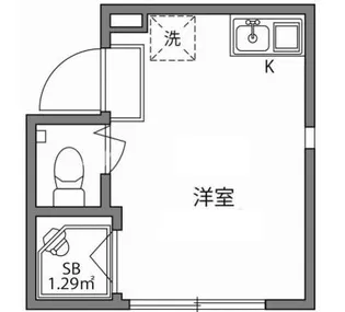 グラード平和台【1階】の間取り