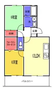 レーブドミール【3階】の間取り