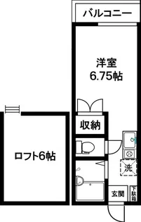 メゾンルミエールI【1階】の間取り