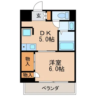 ケイポイントビル【4階】の間取り