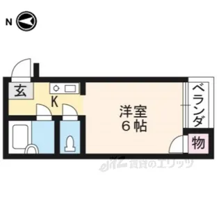 M’s太秦【4階】の間取り