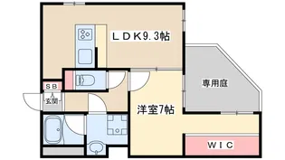 GRAND STEADY 西中島【1階】の間取り