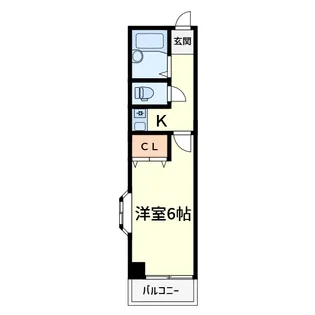 ハレー高槻II【3階】の間取り