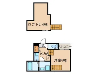 Wainani【2階】の間取り