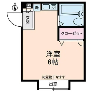 ルシーダかみさぎ【1階】の間取り