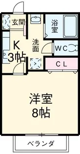 サン・friends朝日【1階】の間取り