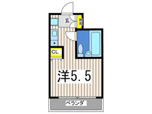 ライオンズマンション本牧第二【1階】の間取り