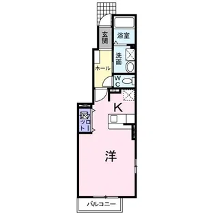 ユートピアI【1階】の間取り