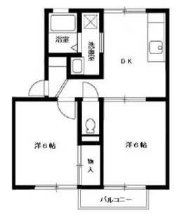 メゾン森Part VIII【2階】の間取り