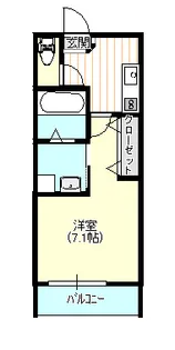 エポックヒルズIII【1階】の間取り