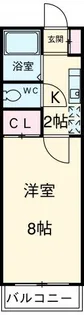 セレニールEXI【2階】の間取り