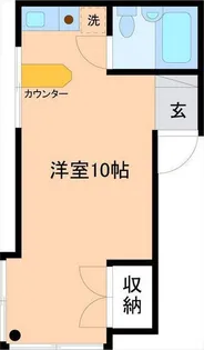 レディードール【2階】の間取り