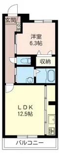 シャーメゾン本牧【2階】の間取り