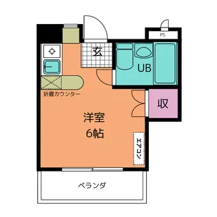 パークサイド八事【3階】の間取り