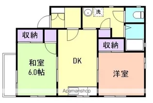 堀田ハイツ【2階】の間取り