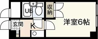 リバーサイド吉島【2階】の間取り