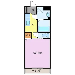 セントリバーヒルズひばりが丘 I棟【3階】の間取り